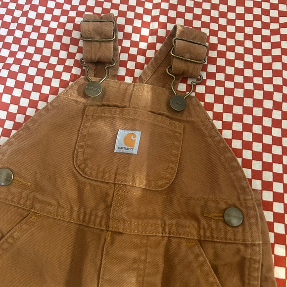 CARHARTT KIDS' CANVAS BIB OVERALL (INFANT/TODDLER) - Picture 3 of 7